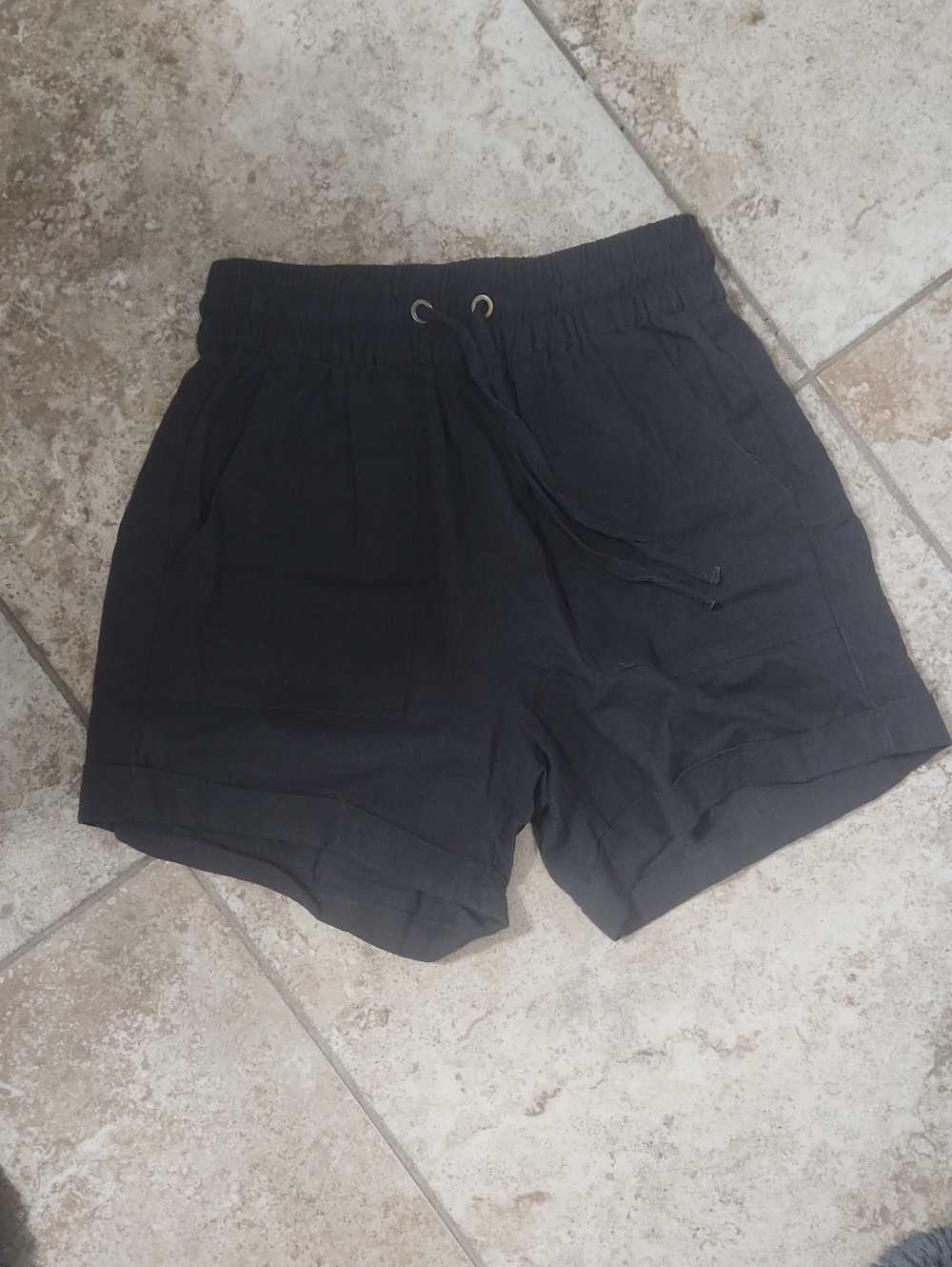 Zenana Black Shorts